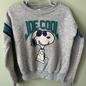 Gray Joe Cool Snoopy Sweatshirt